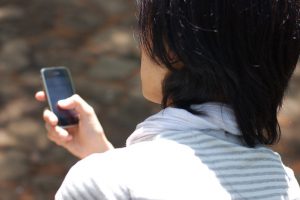 歩きスマホ